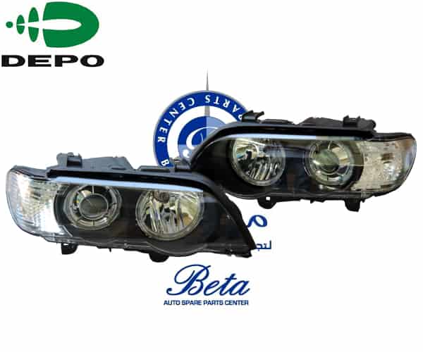 Headlamp -Crystal for BMW X5 E53 2000-2003 models, Part Number 63126930235 / 63126930236 Headlamp -Crystal for BMW X5 E53 2000-2003 models, Part Number 63126930235 / 63126930236
